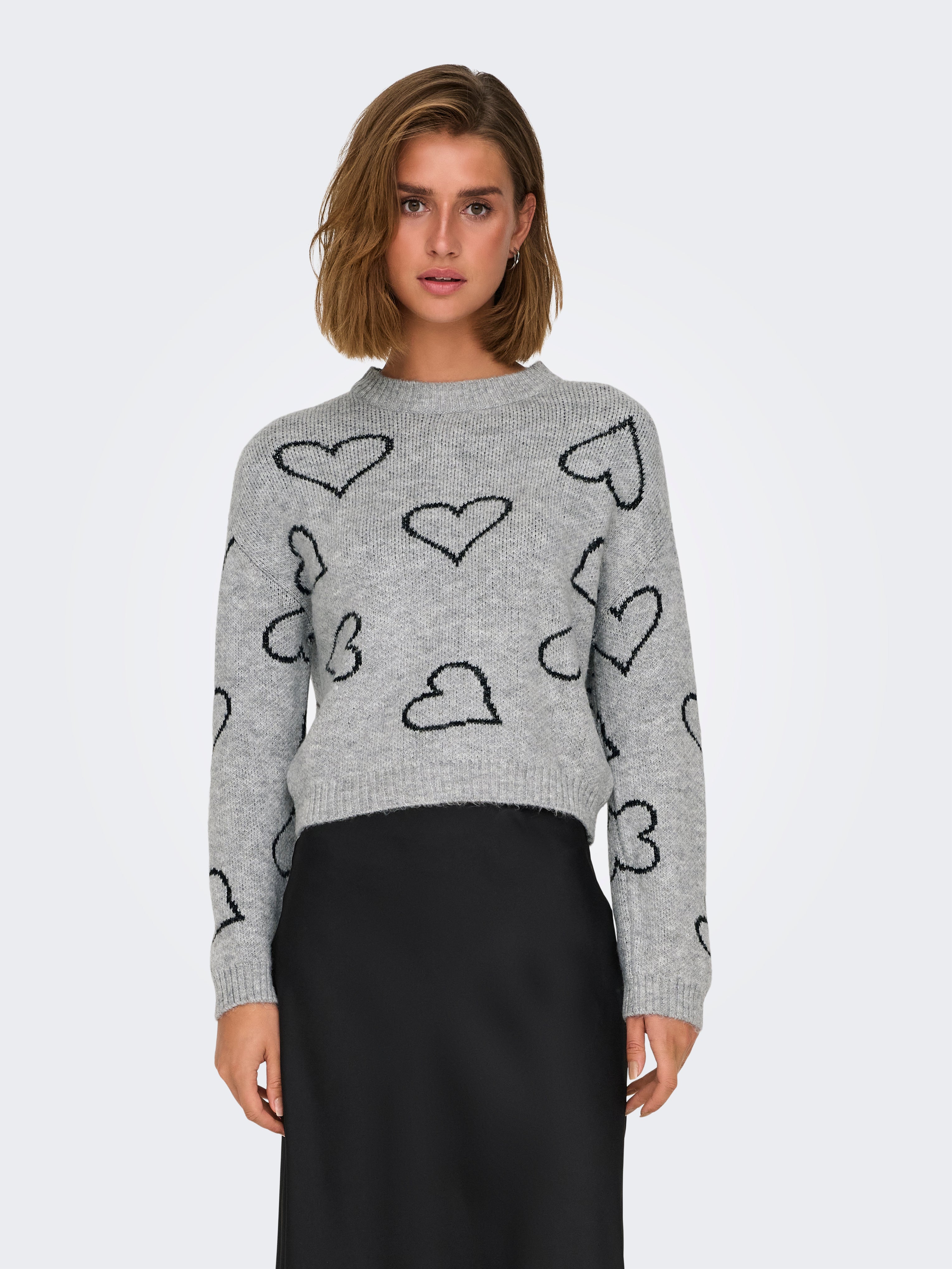 ONLHAPPIE Light Grey Melange