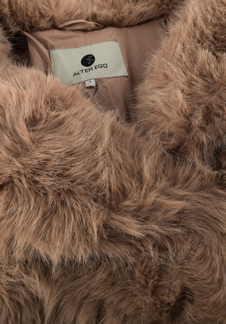 camel alter ego faux fur jas elin