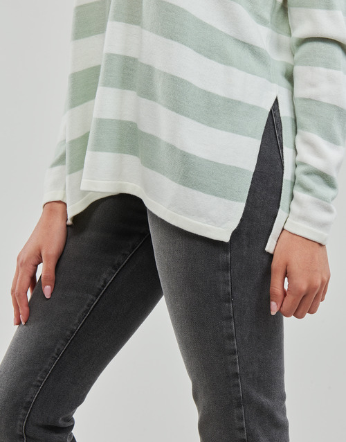 Only - ONLABELLA L/S GLITTER V-NECK CS KNT - Vert