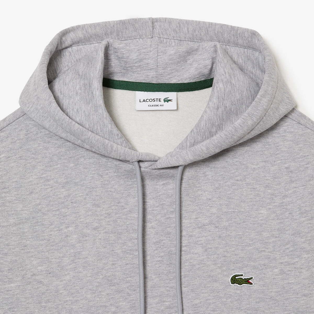Moletom com capuz de algodão LACOSTE