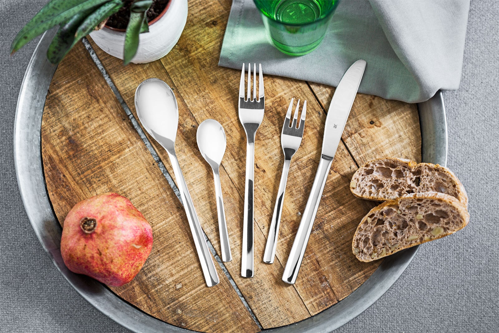 WMF Besteckset PALERMO 60-teilig Edelstahl