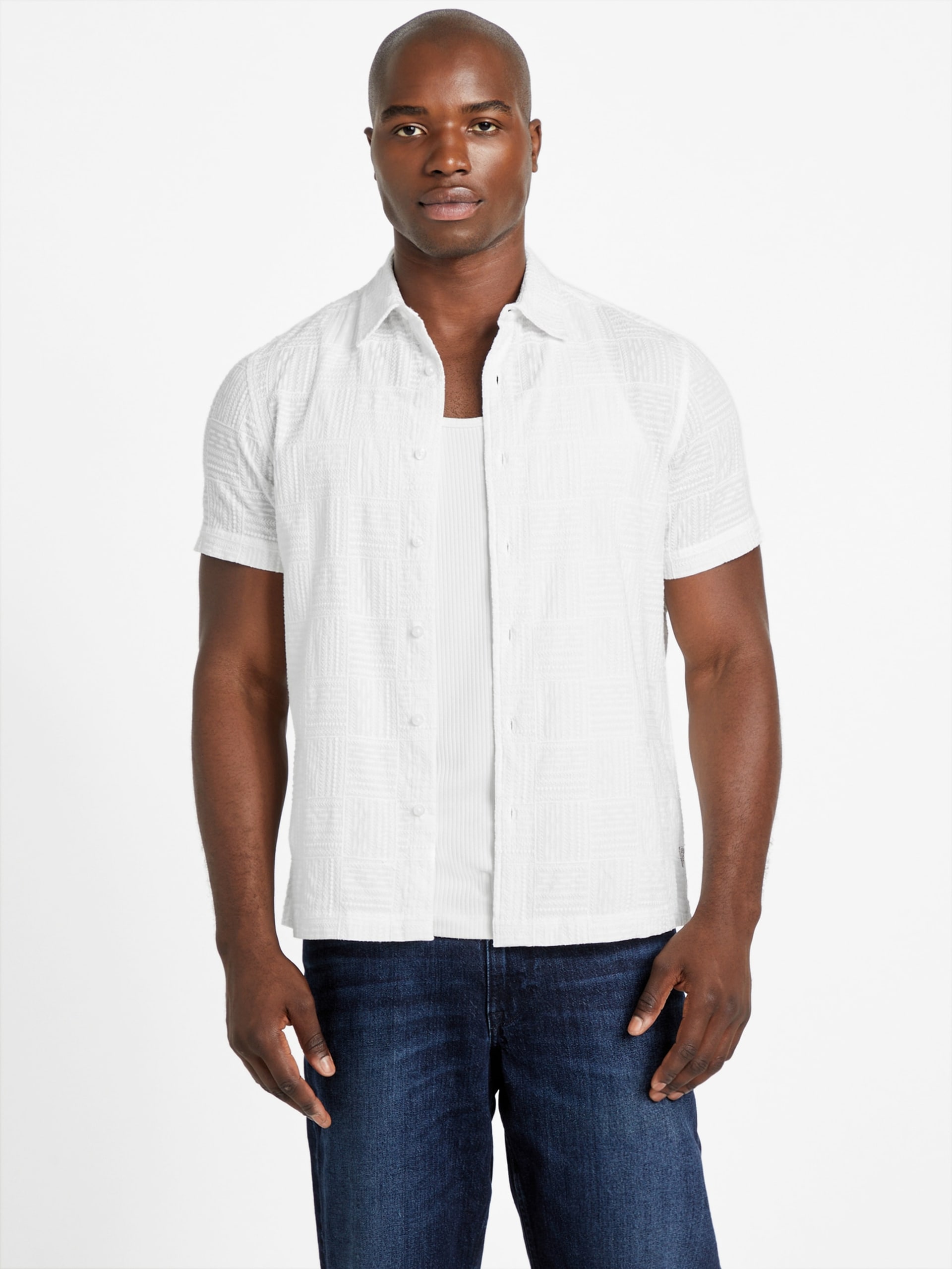 Camisa bordada Idris