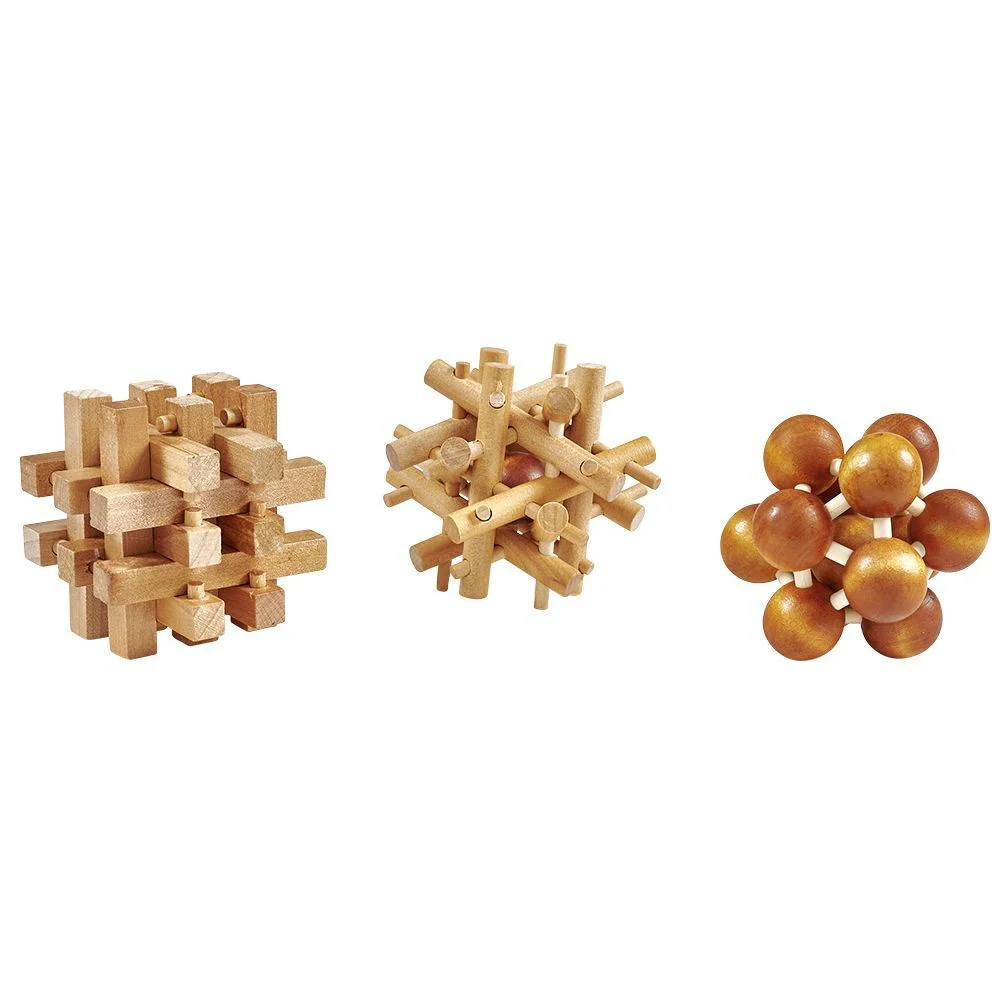 Casse tête en bois certifié FSC® 8 pièces