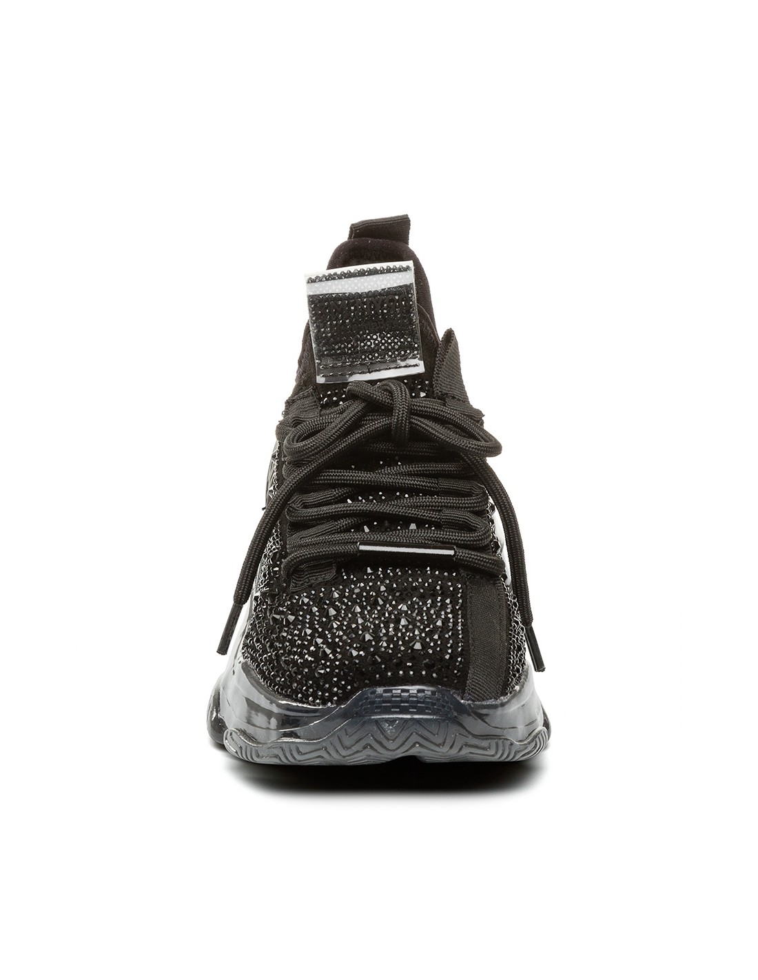 steve madden baskets de ville femme maxima-r sneaker noir