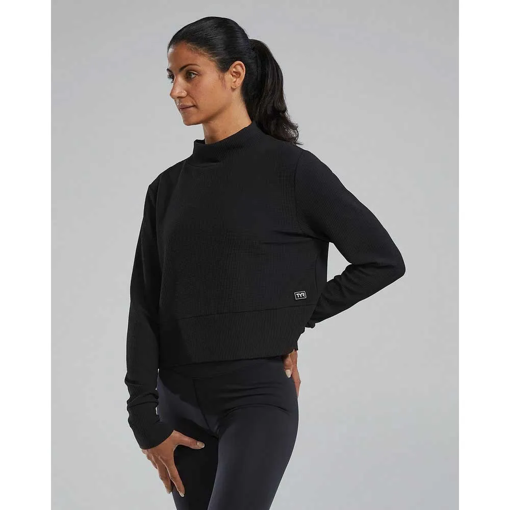TYR Waffle Cropped sweatshirt