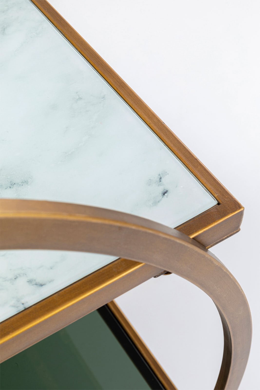 KARE DESIGN Servierwagen LOFT BRASS goldfarbig
