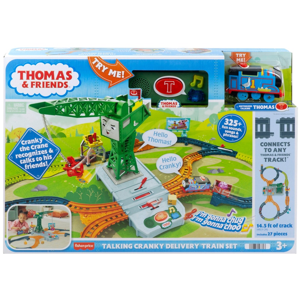 Thomas & Friends Sprechender Cranky Lieferzug-Set