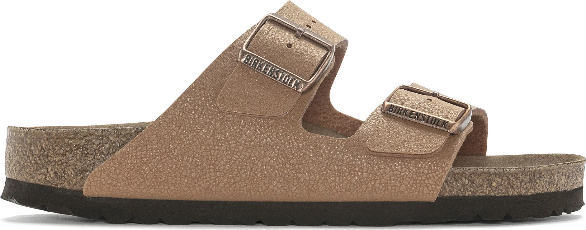 Birkenstock Unisex Arizona Vegan Birko-Flor Nubuck Regular Pecan