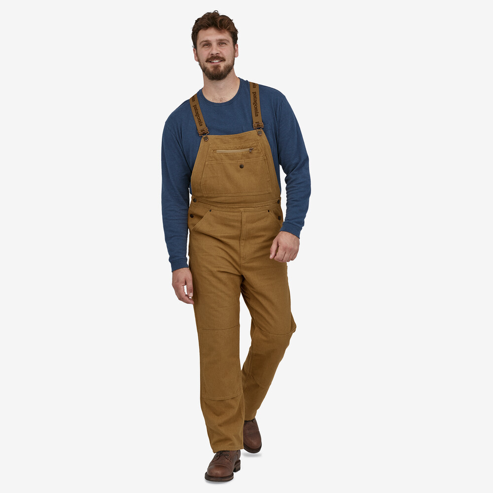 Iron Forge Latzhose für Herren aus Hanf-Canvas – Normalgröße