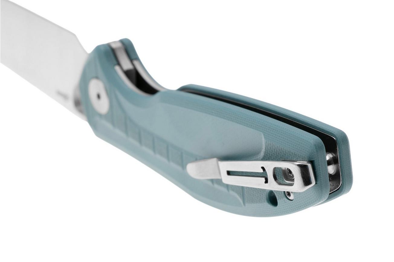 Bestechman Angry Owl BMK12C-1 Satin D2, Blue G10, zakmes