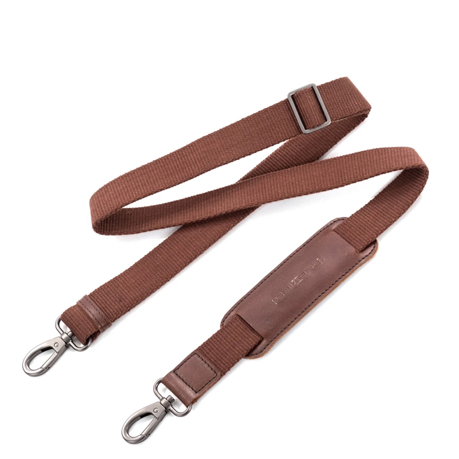 Plevier Flint Leren Dubbelvaks Laptoptas 15.6'' bruin