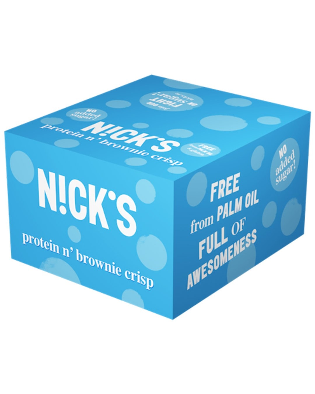 Nick's Proteinbar Protein &amp; Brownie Crisp 16x50g