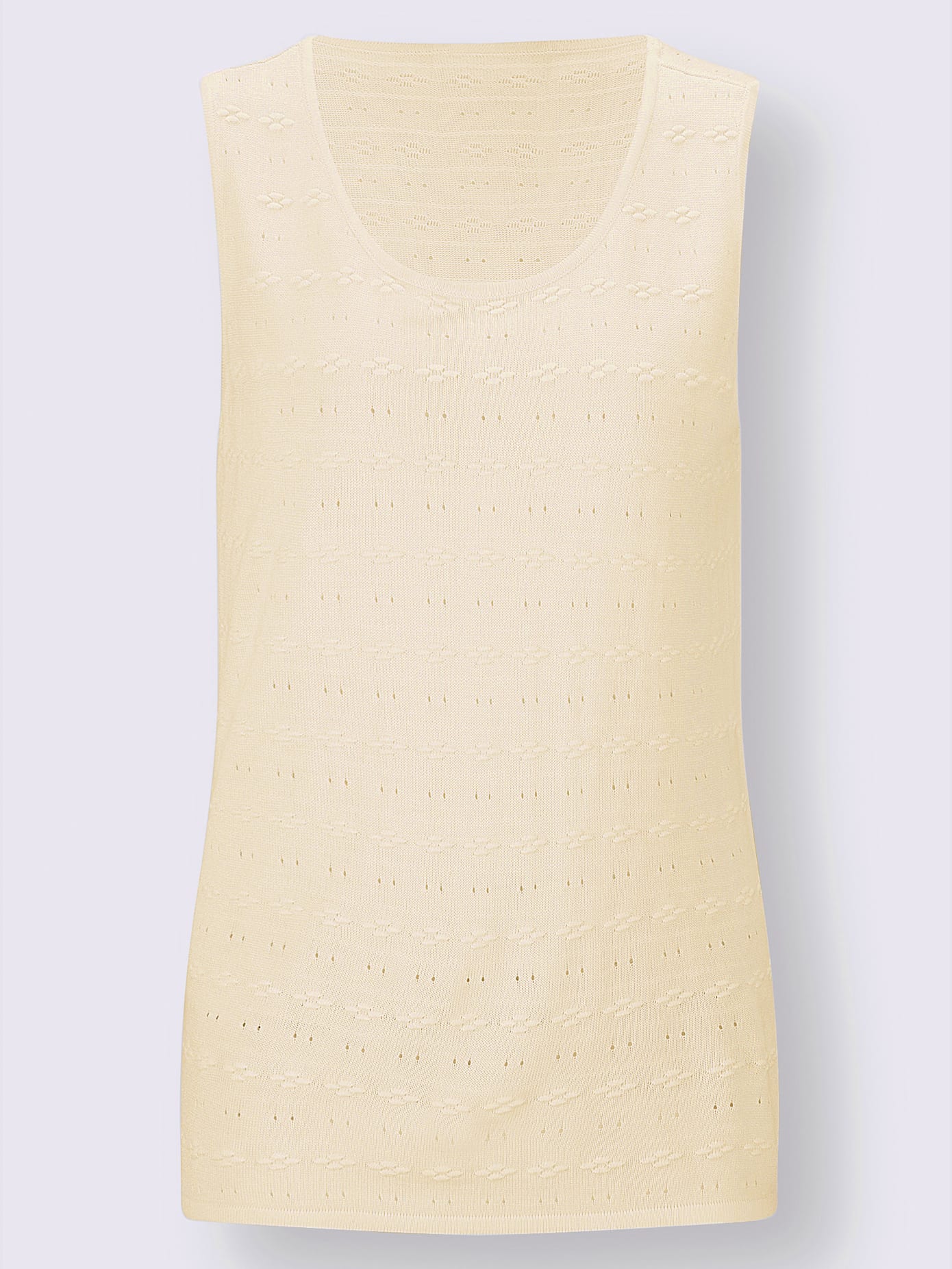 Débardeur en tricot 10% soie