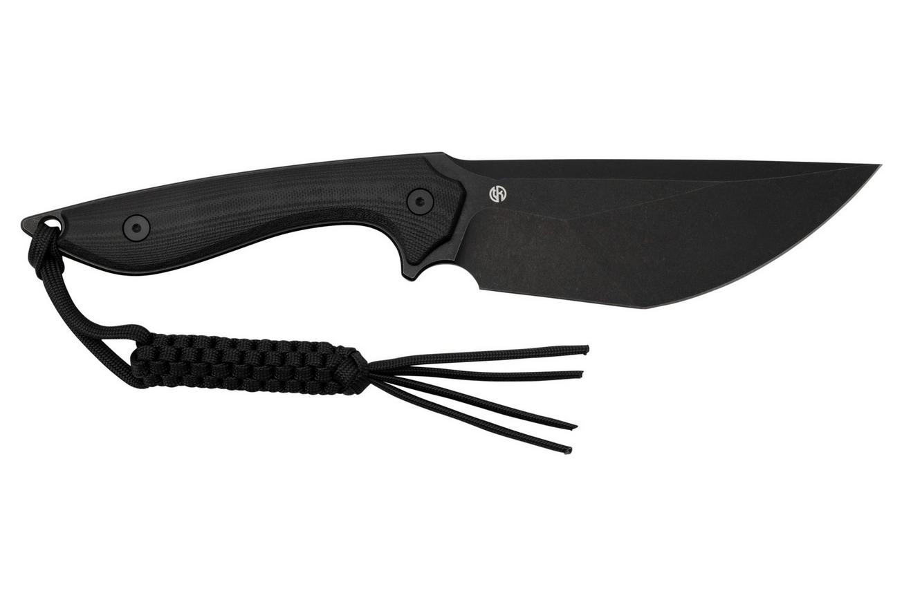 Civivi Concept 22 Black G10, Stonewashed C21047-1 vaststaand mes, Tuff Knives design