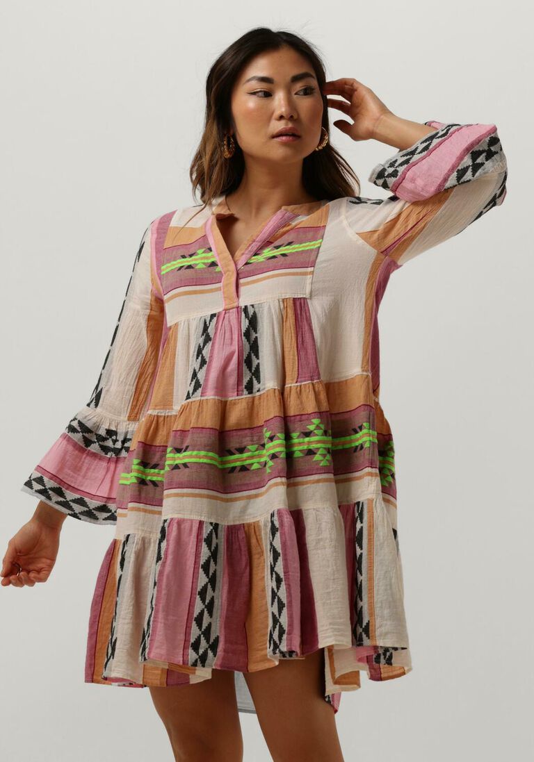 DEVOTION roze devotion mini jurk ella