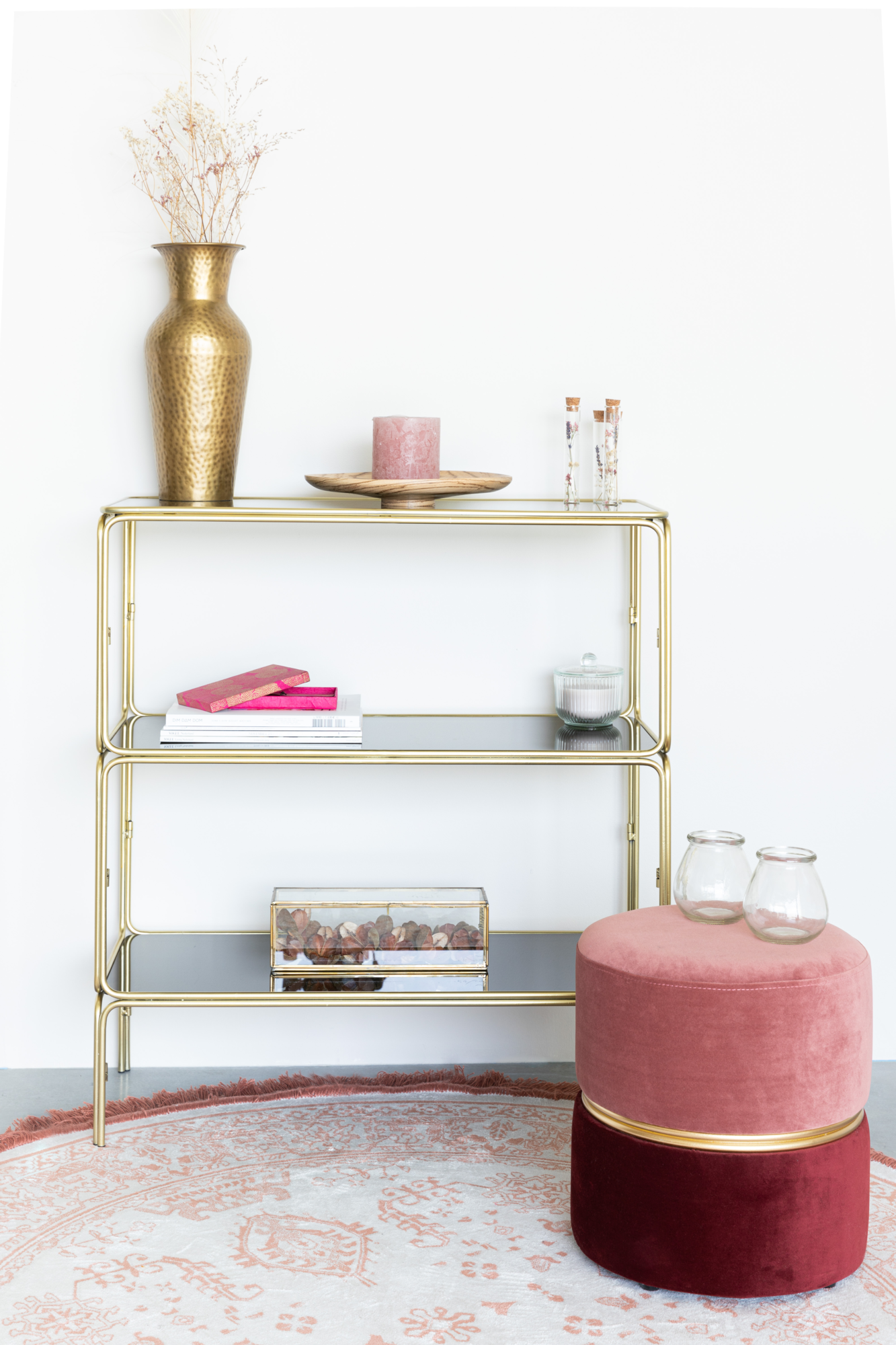 Wandkast Liah Goud