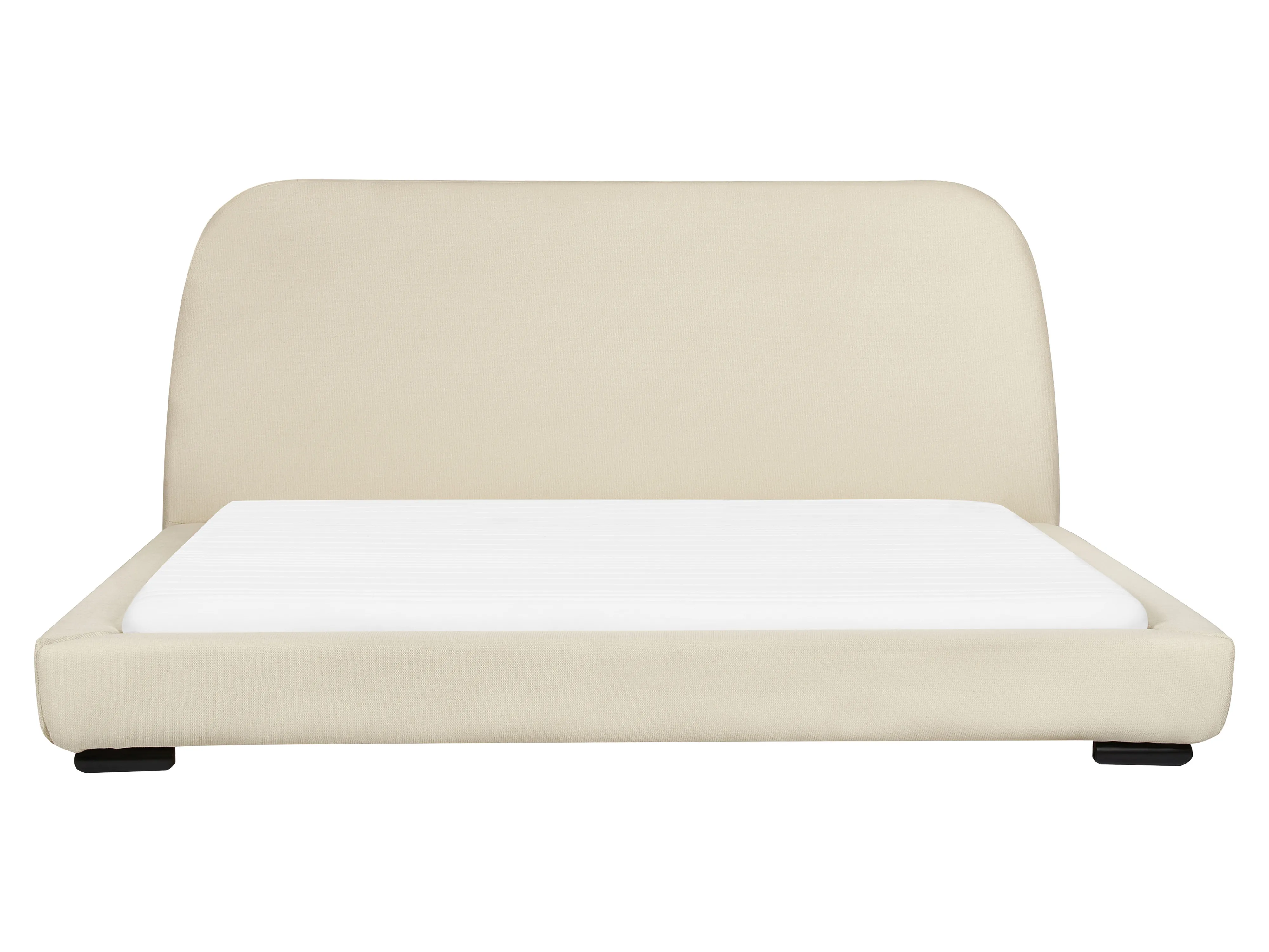 Bed Stof ROISEL 180 x 200 cm Lichtbeige