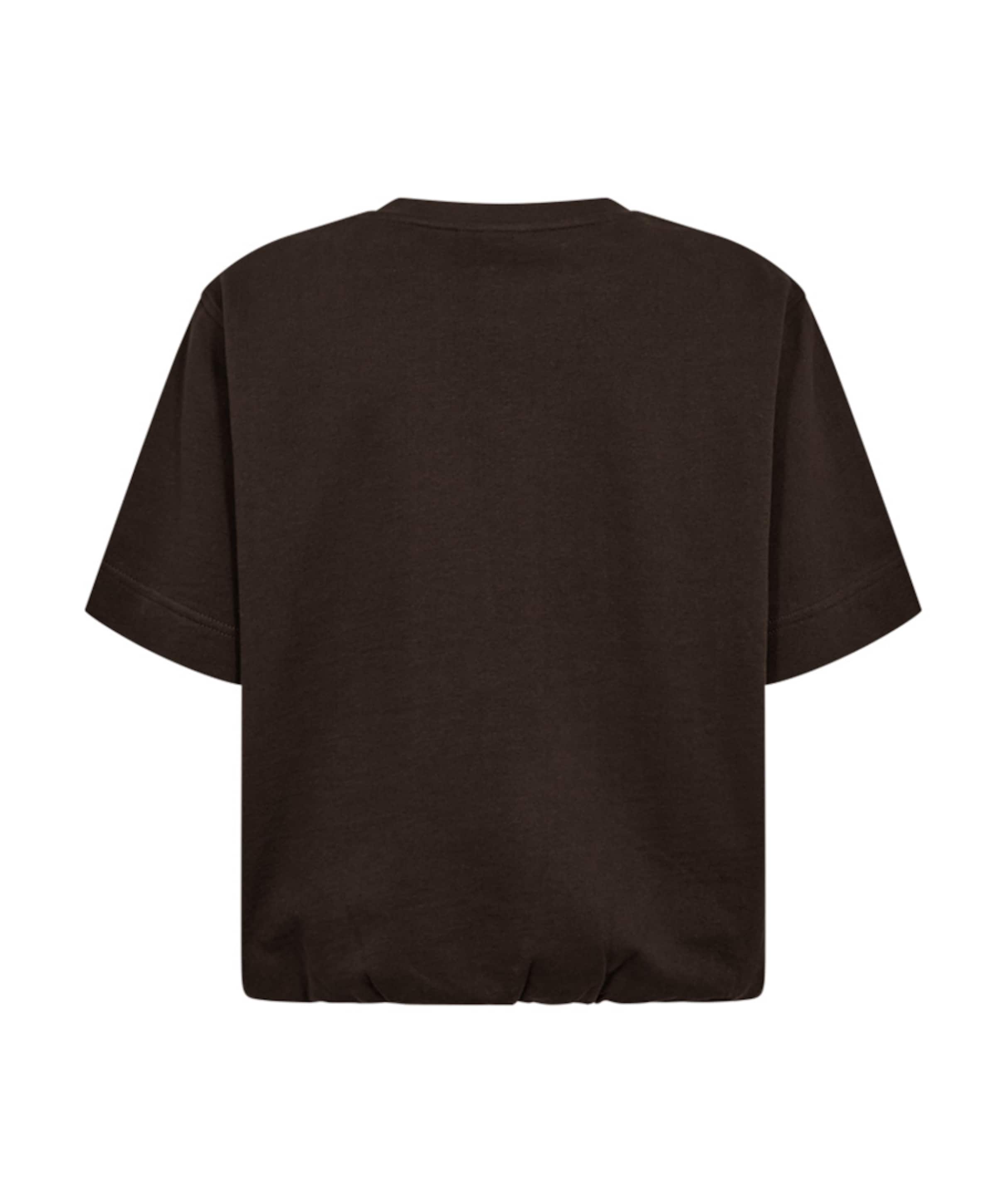 Freequent Dames T-shirt bruin