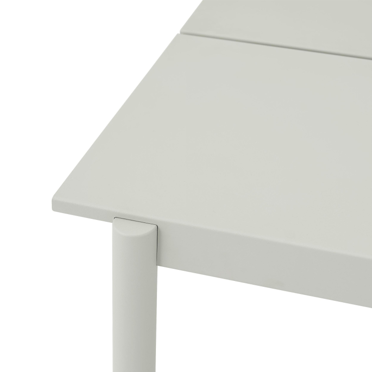 Muuto Linear Steel tuintafel 220x90 Black