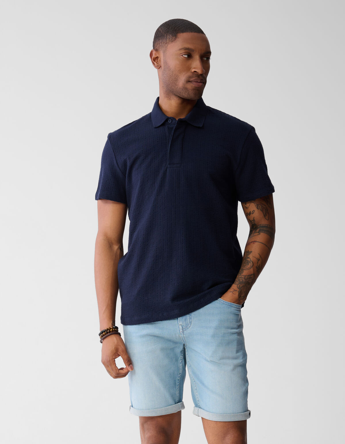 Denim Short Bleached