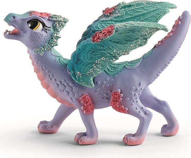 Schleich Bayala - Blomster Drage Mor Og Baby - 70592