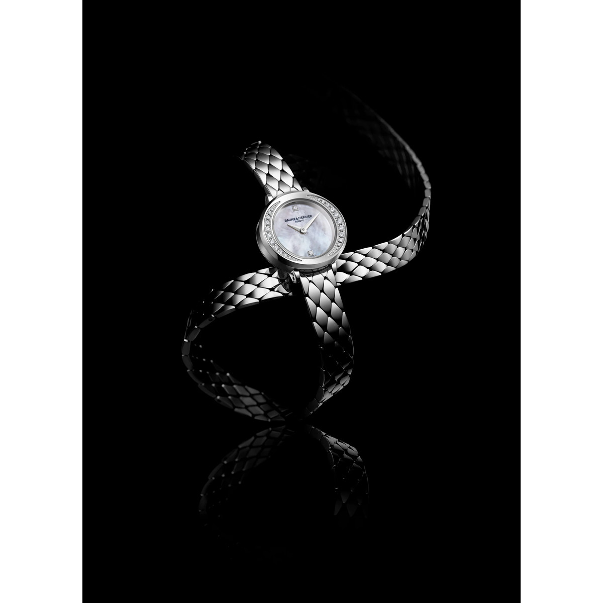 Montre Baume & Mercier Petite Promesse femme acier