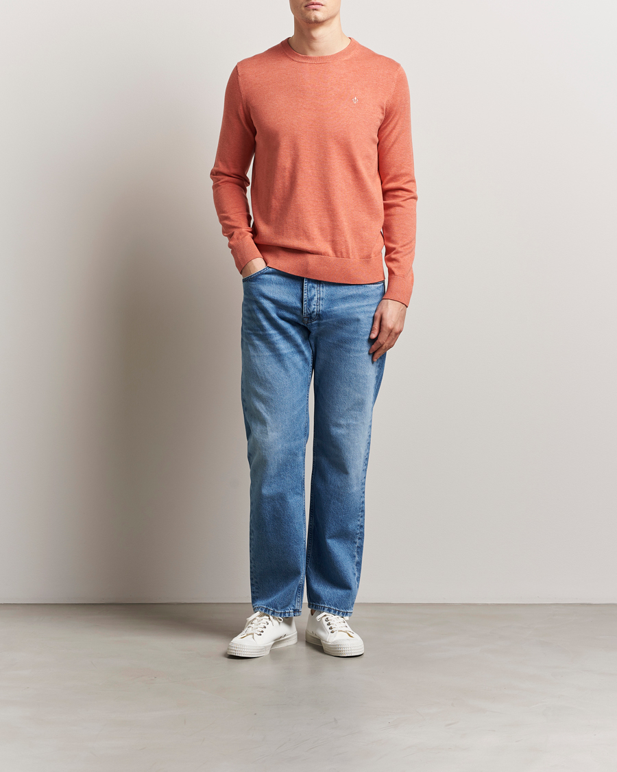 Morris Riley Cotton O-Neck Orange