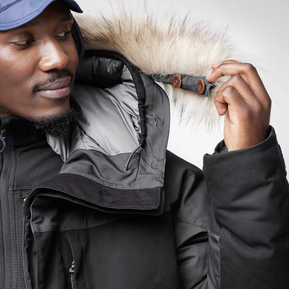 Fjällräven Men's Polar Expedition Parka Un Blue-Mountain Blue