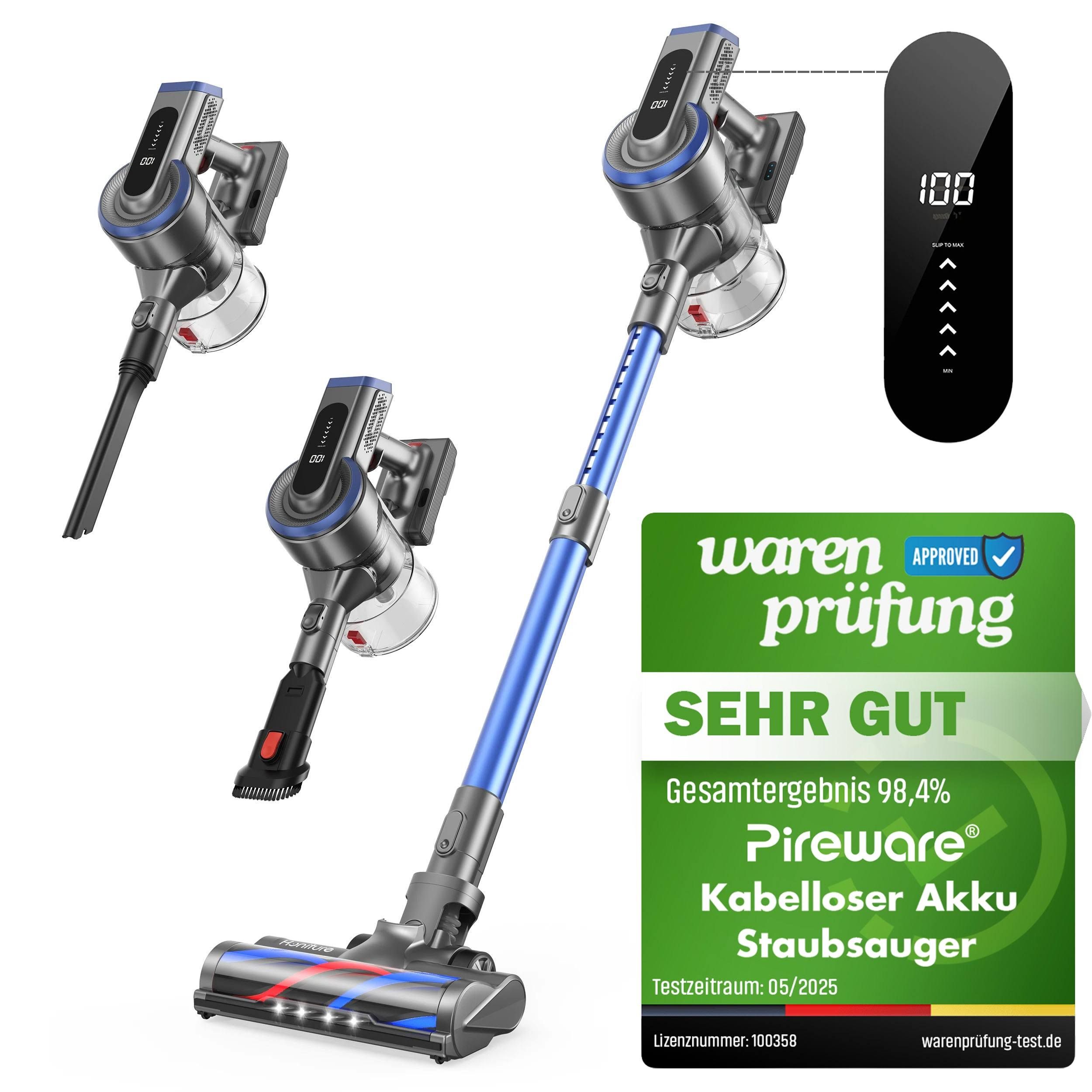 Akku Staubsauger extreme Saugkraft Ultra Leicht und beutellos und kabe