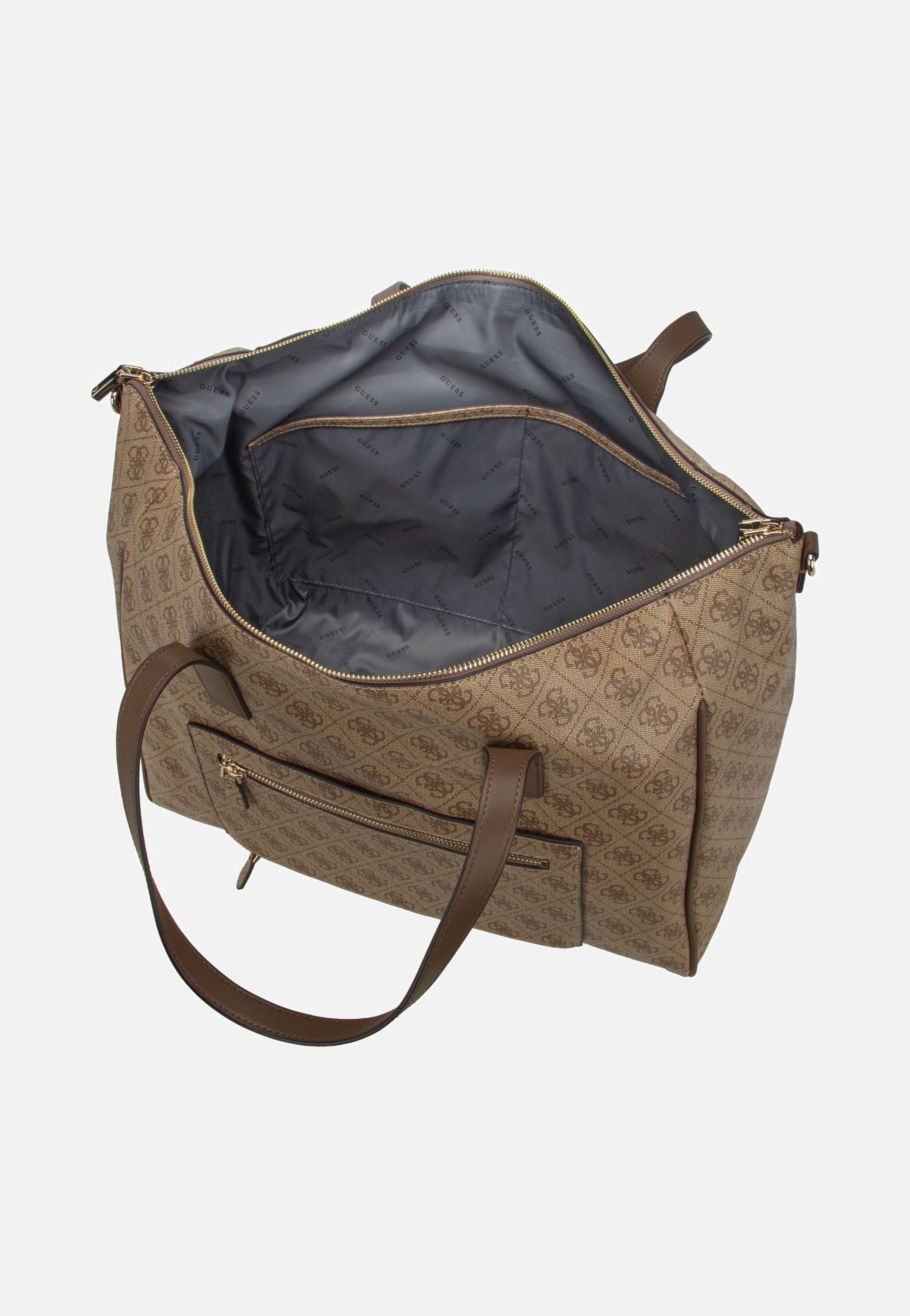 Latona Carryon Large Tote Latte Logo - Shopper