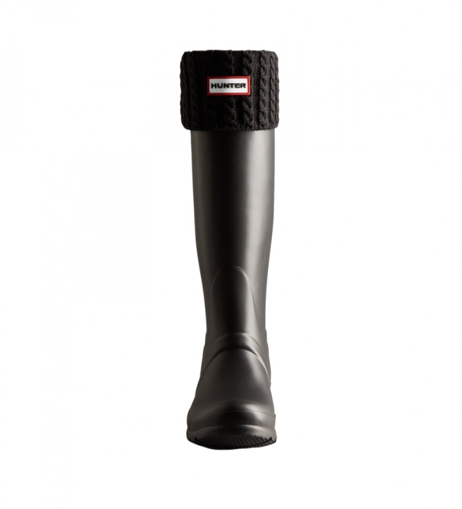 Meias Hunter para botas de cano alto, pretas