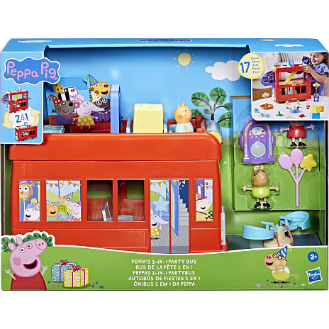 Peppa pig 2-in-1 party bus