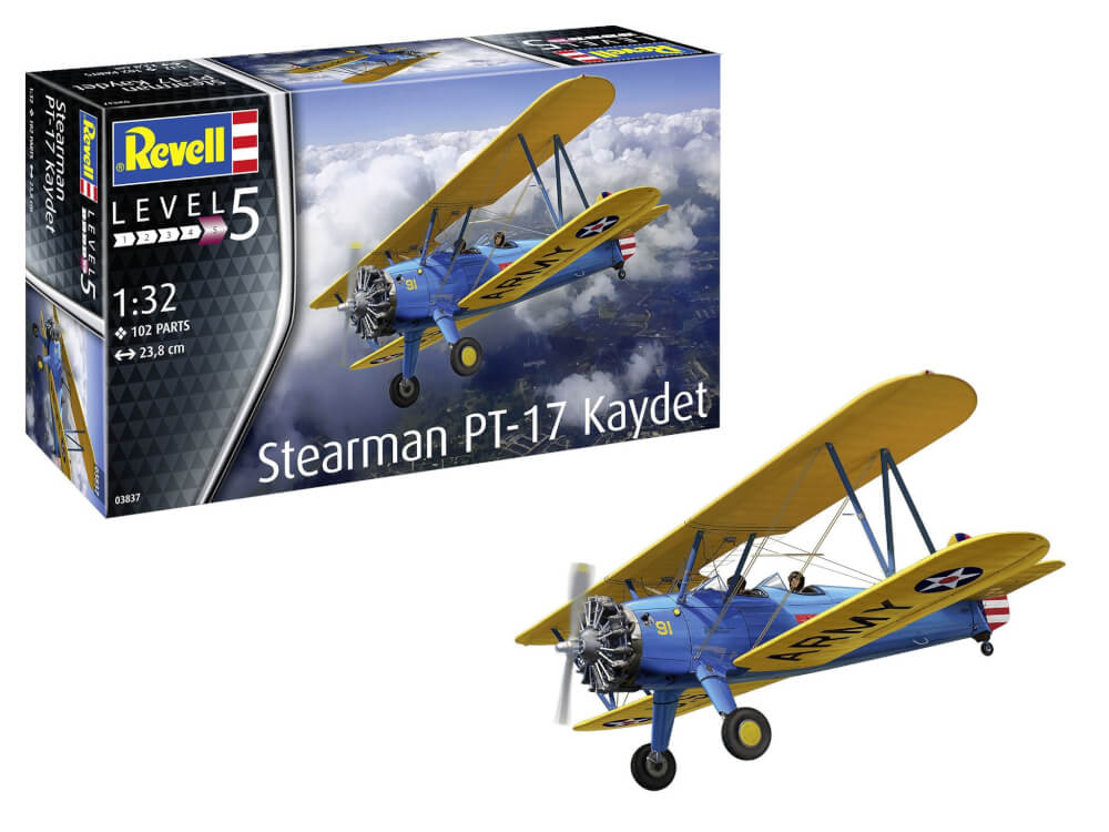 Stearman PT-17 Kaydet, Revell Modellbausatz