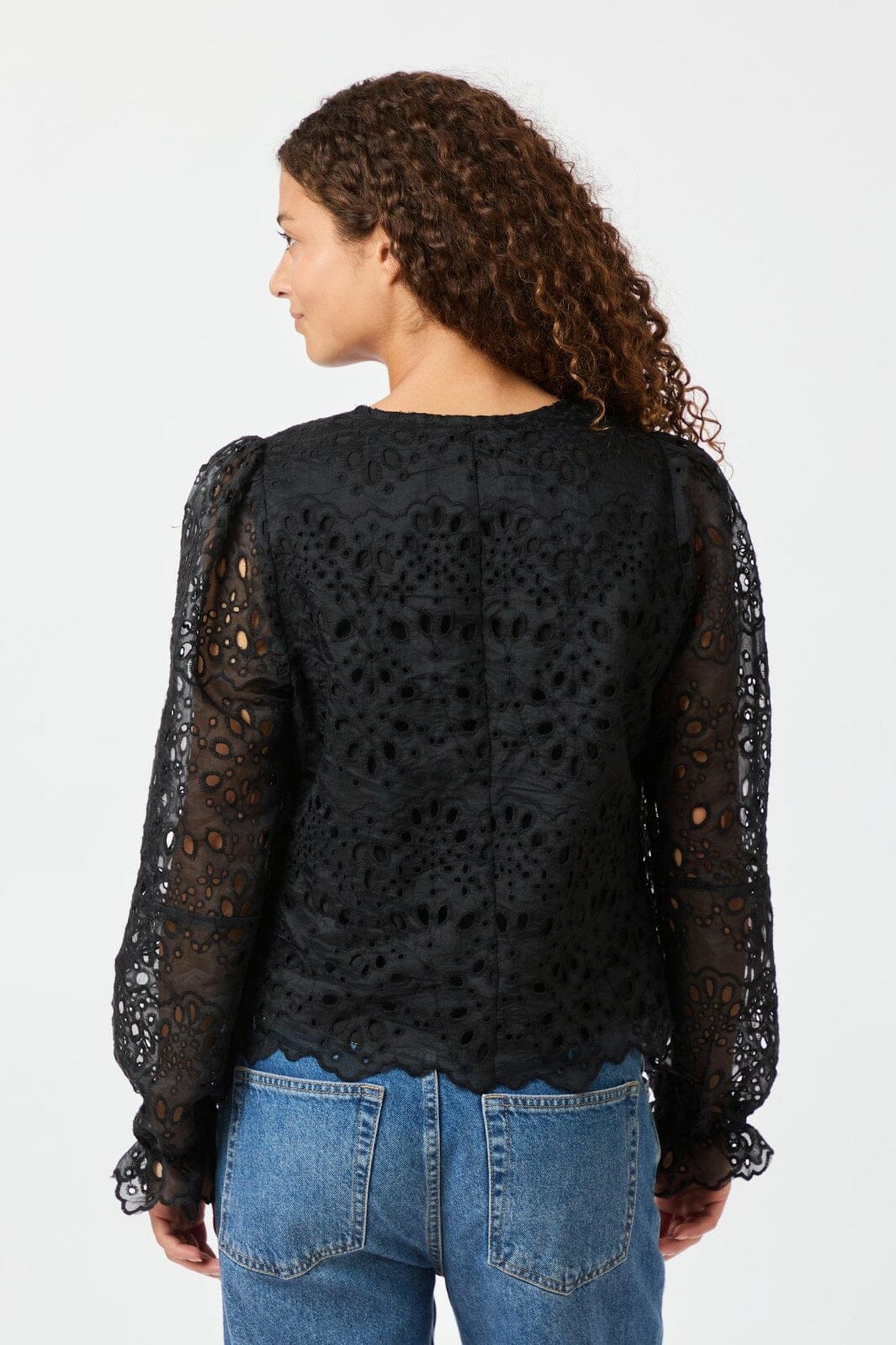 Neo Noir Candice Embroidery Blouse 163848