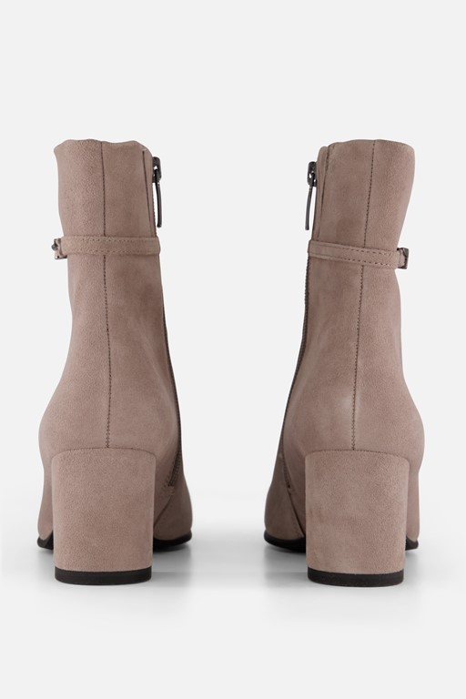 Tamaris Enkellaarsjes grijs Suede