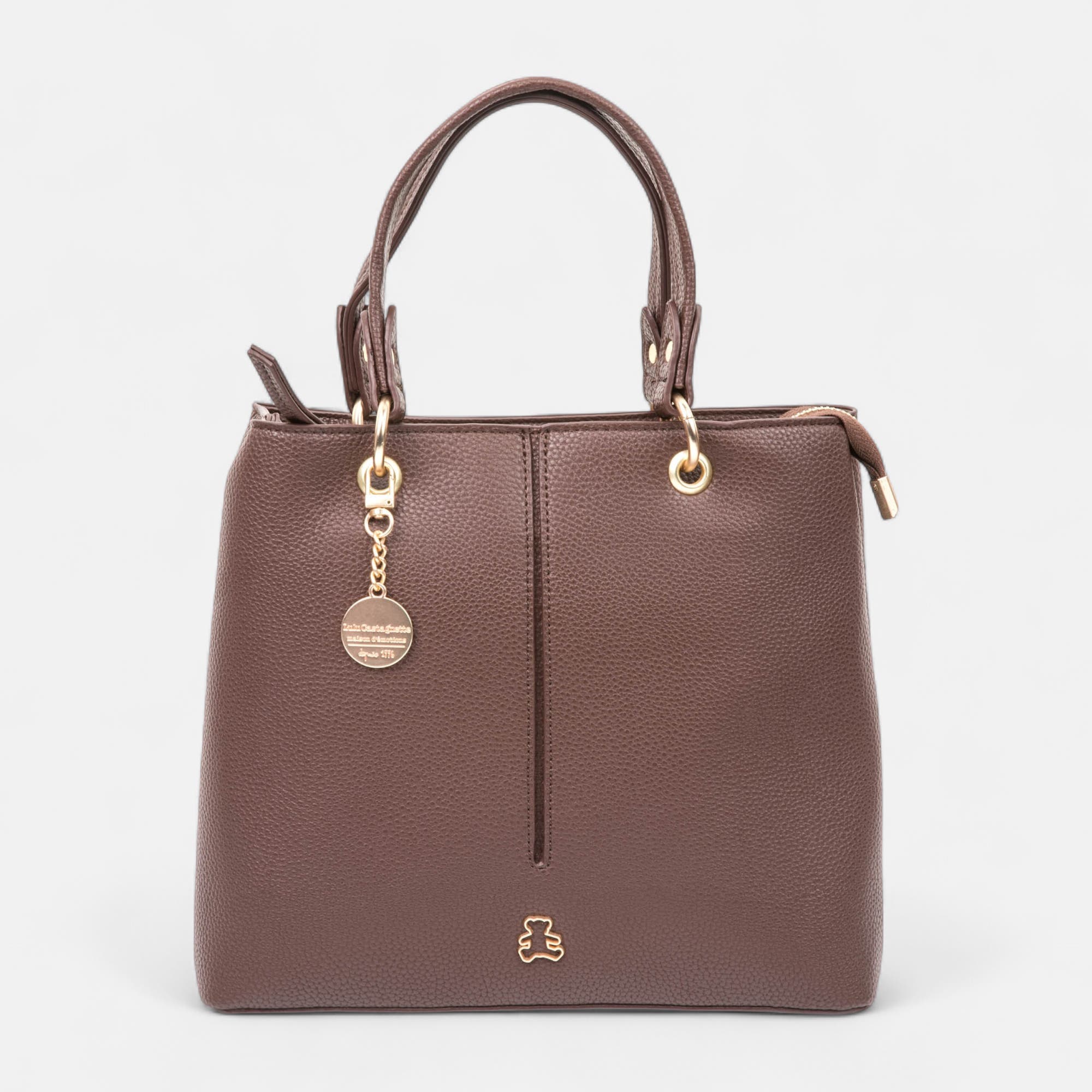 Sac à main marron