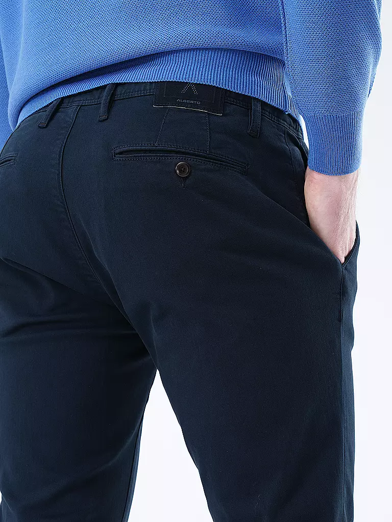 ALBERTO Chino Slim Fit ROB LIGHT SUPERSTRETCH dunkelblau
