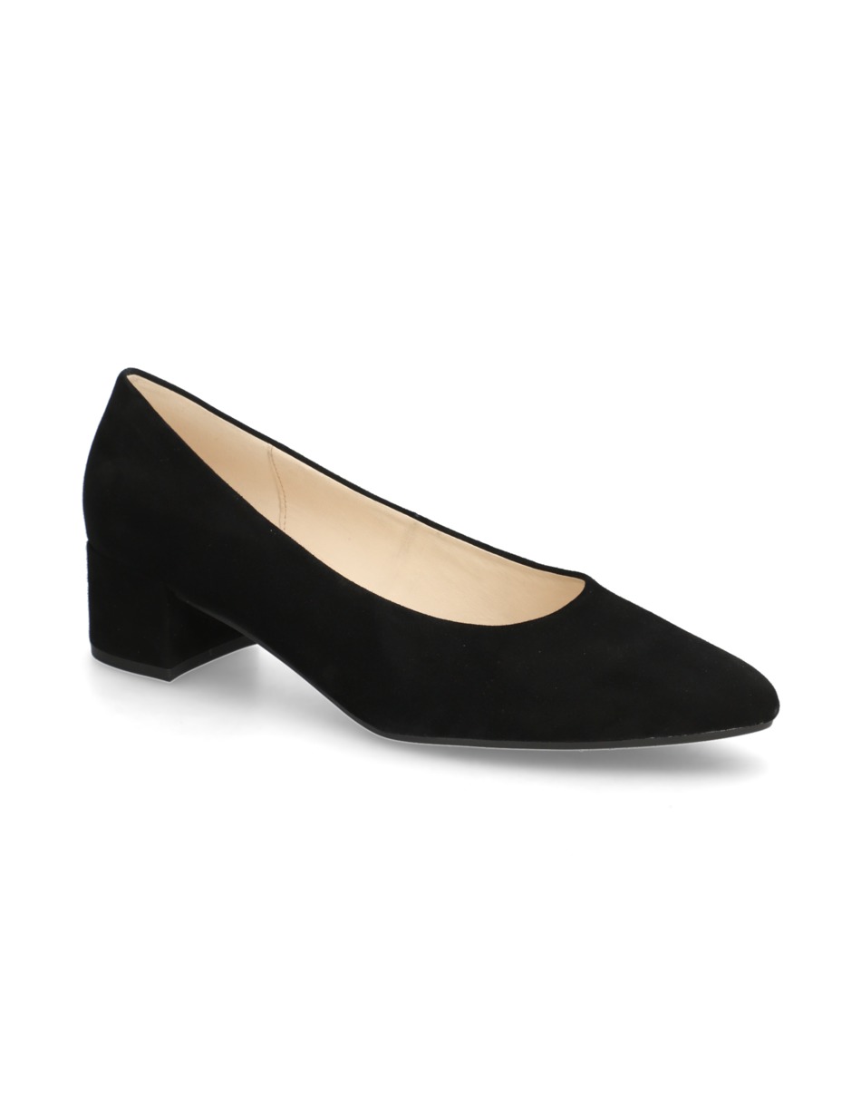 Veloursleder Pumps