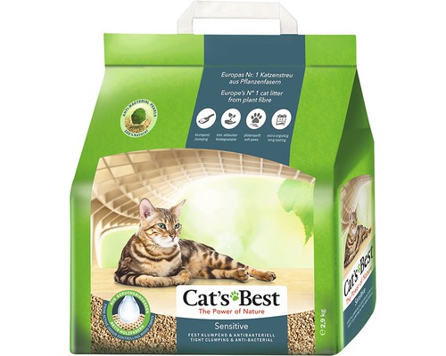 Cats Best Sensitive kattenbakvulling 8 l