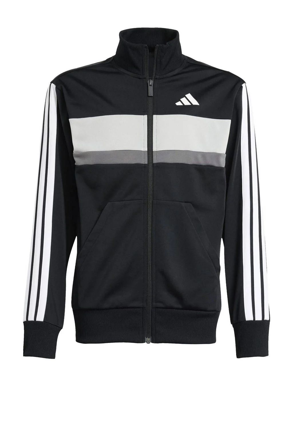 adidas Sportswear Juniortrainingspak zwart/wit