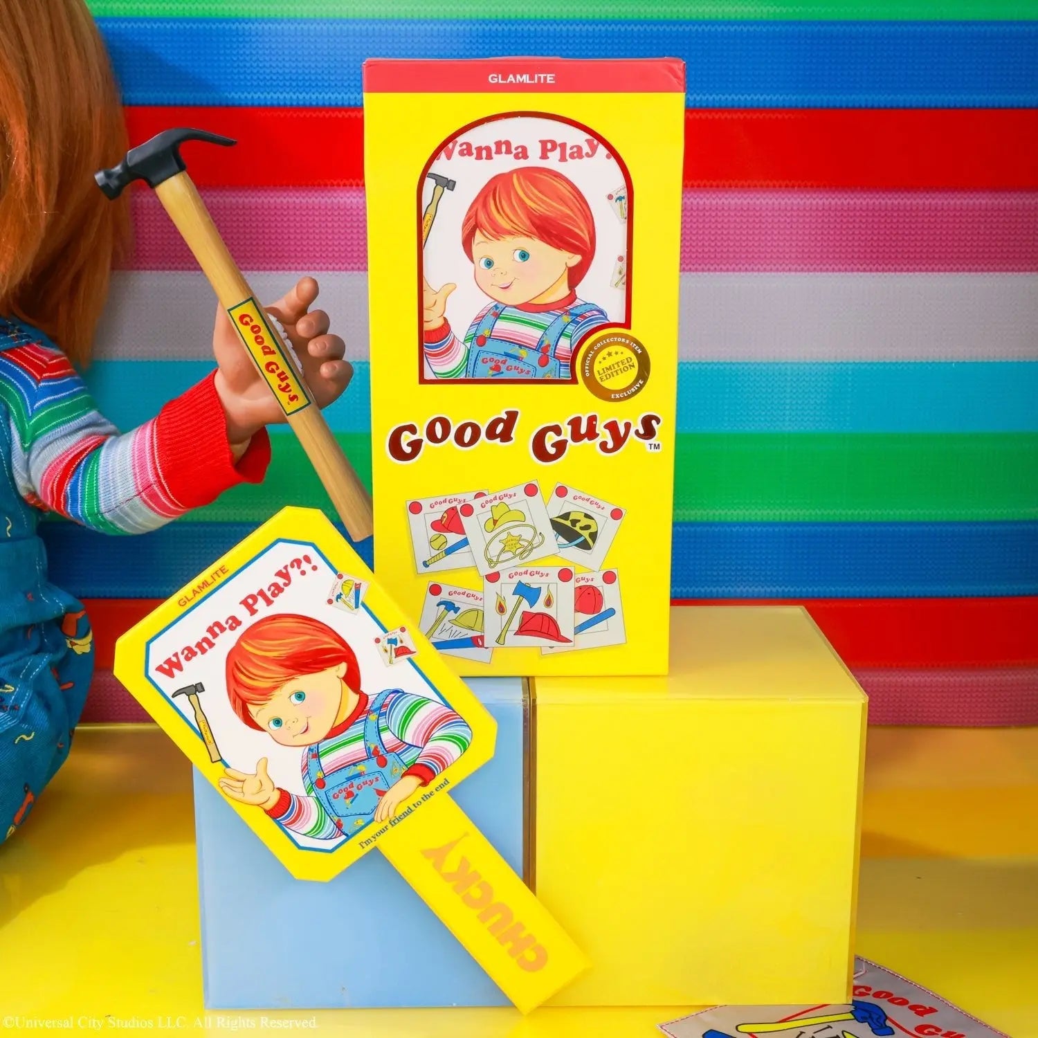 x Chucky Good Guys Mirror