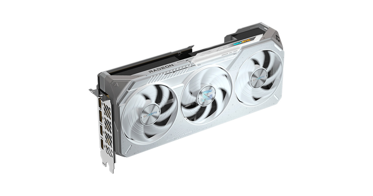 GIGABYTERadeon RX 9070 XT GAMING OC ICE 16G grafische kaart  (2x DisplayPort, 2x HDMI)