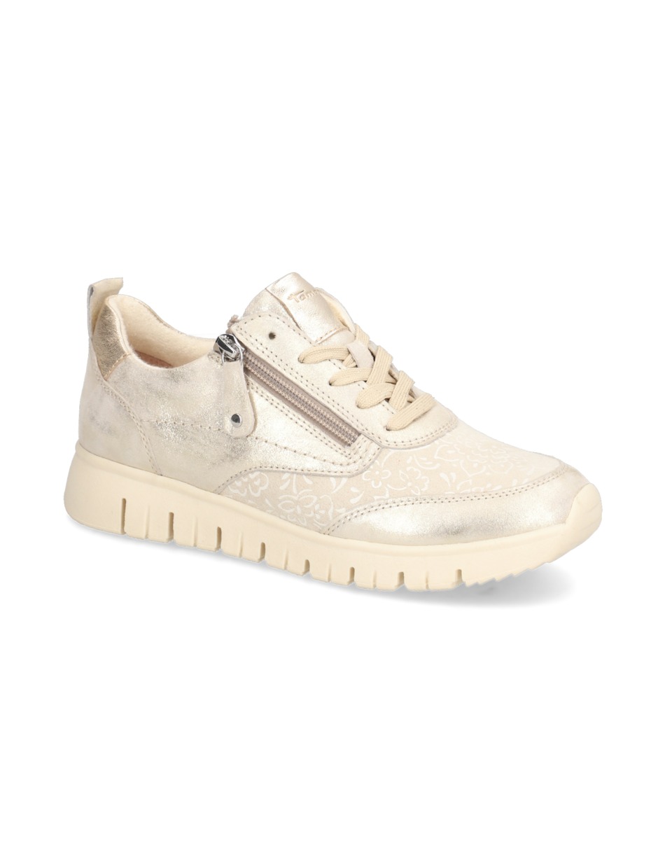Lederkombination Sneaker