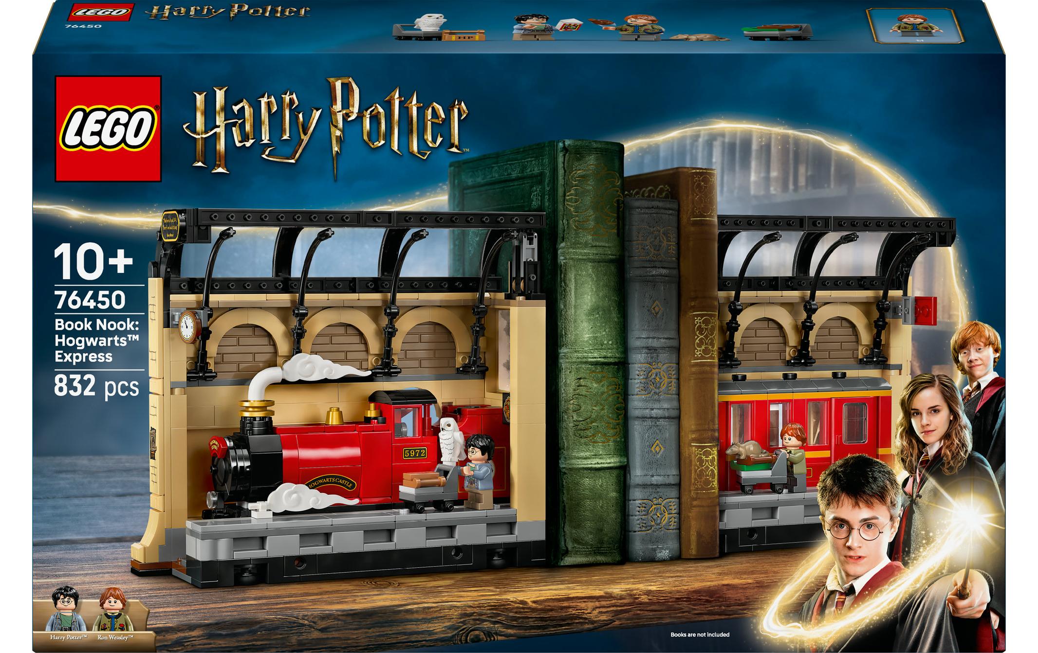 Harry Potter Buchstütze: Hogwarts Express 76450Zauberhafte Buchstütze