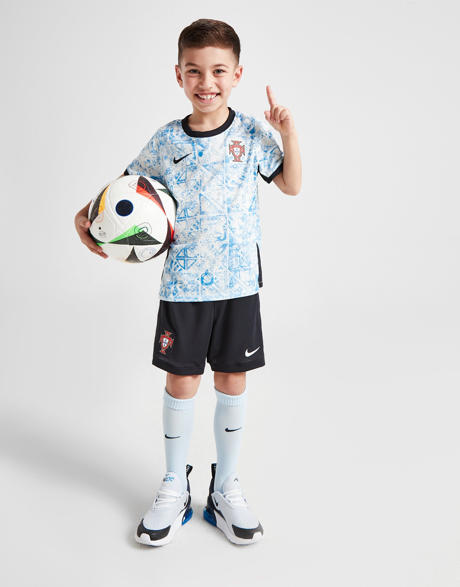 Nike Kit Match Extérieur Portugal 2024 Enfant
