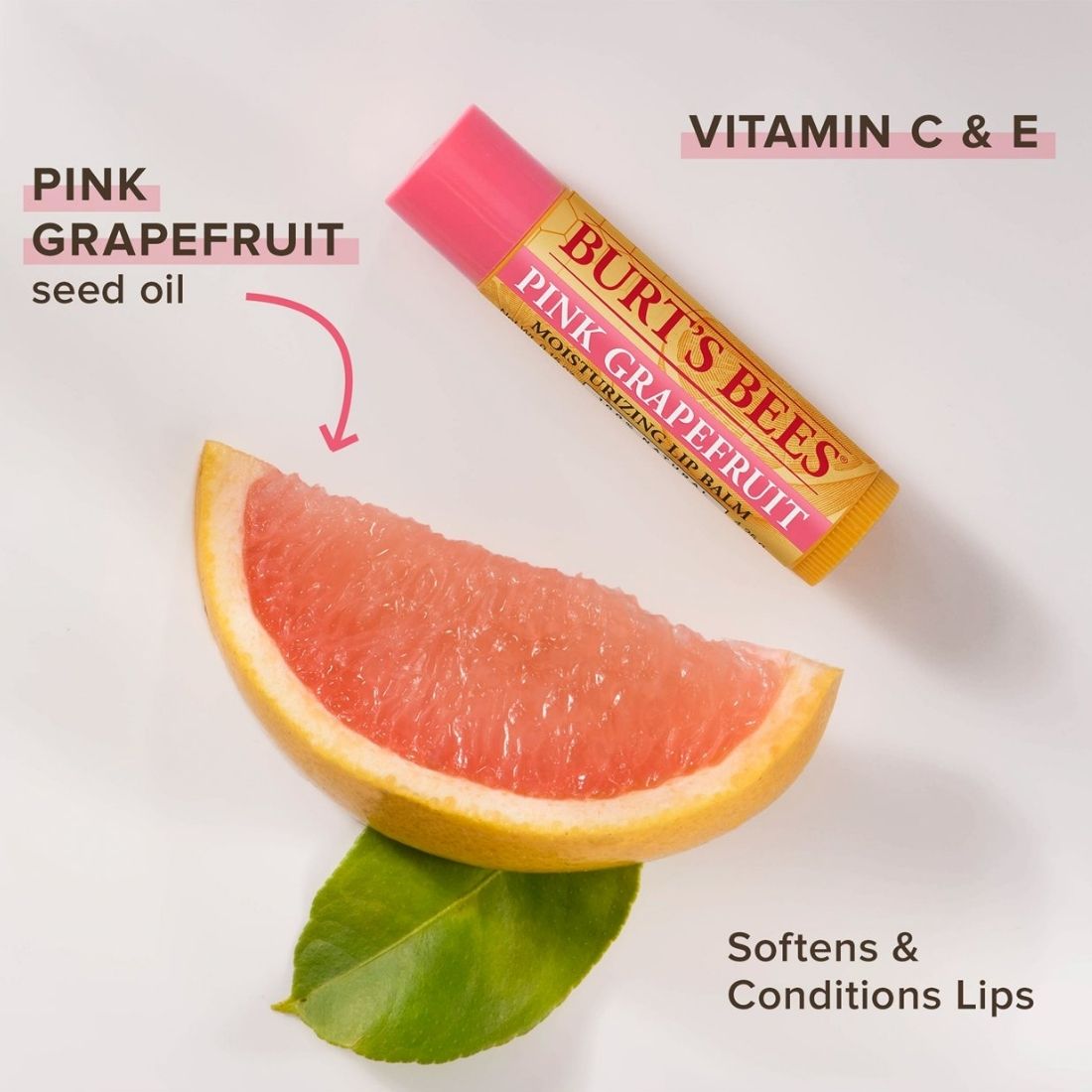 Pink Grapefruit Lip Balm