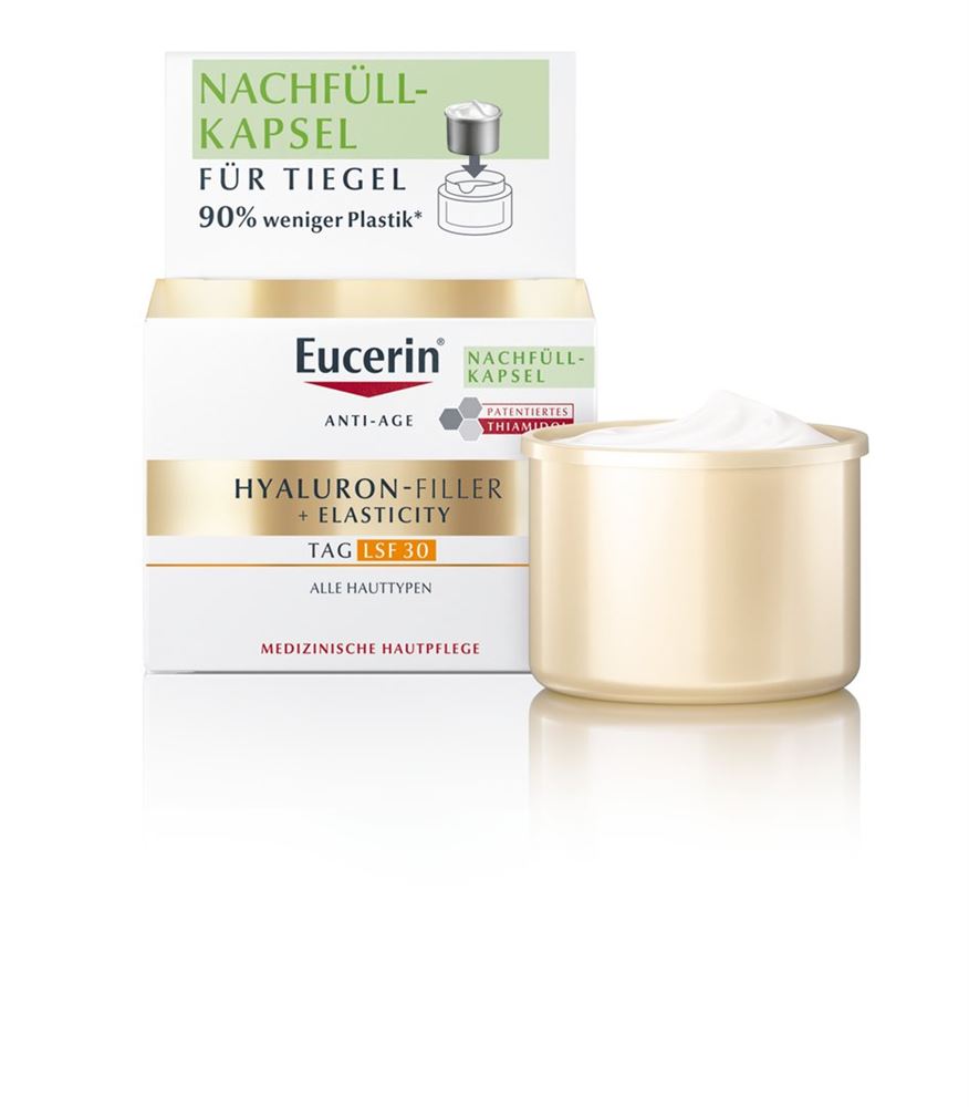 EUCERIN Hyaluron-Filler + Elasticity Tagespflege<br>50 ml, LSF30 Refill