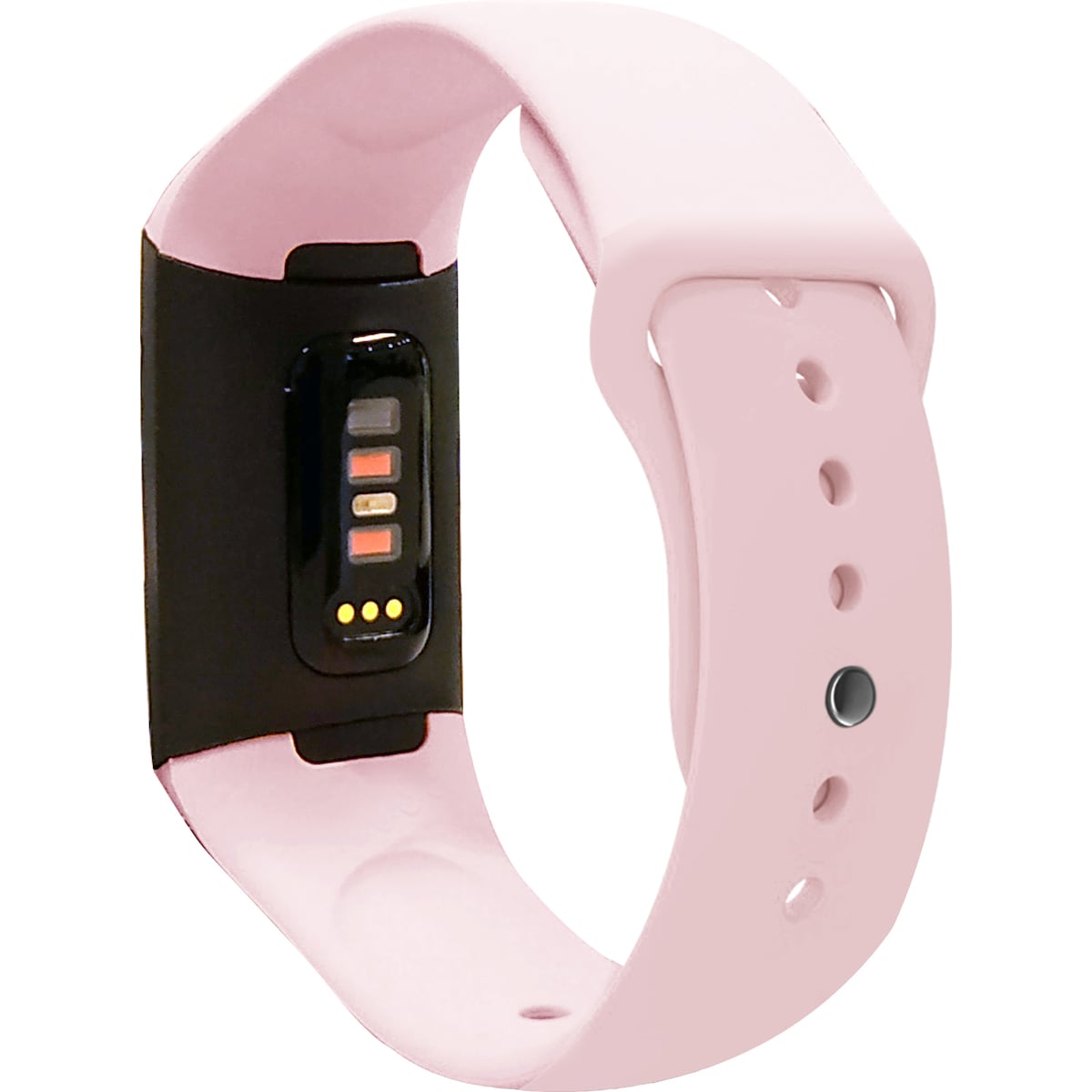 Puro Icon sportsreim i silikon til Fitbit Charge 4/3 (rose)