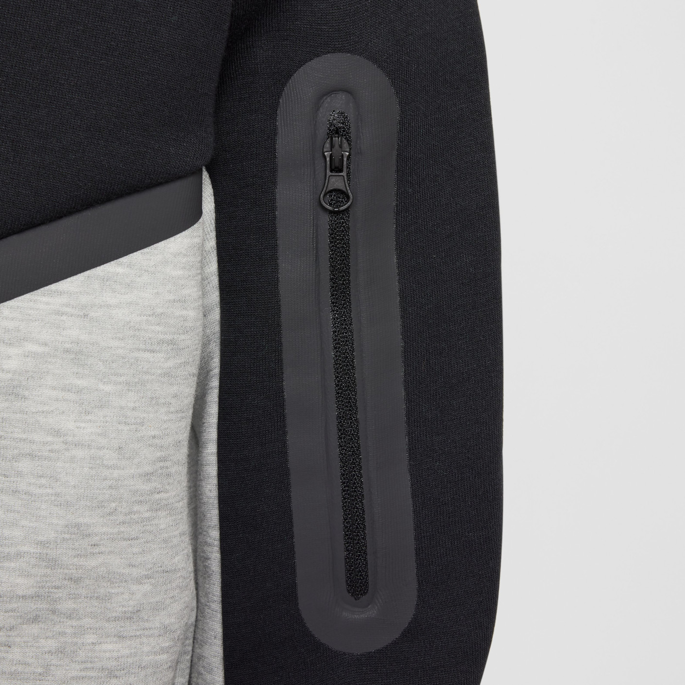 Nike Tech Fleece Sportswear Trainingspak Kids Zwart Lichtgrijs