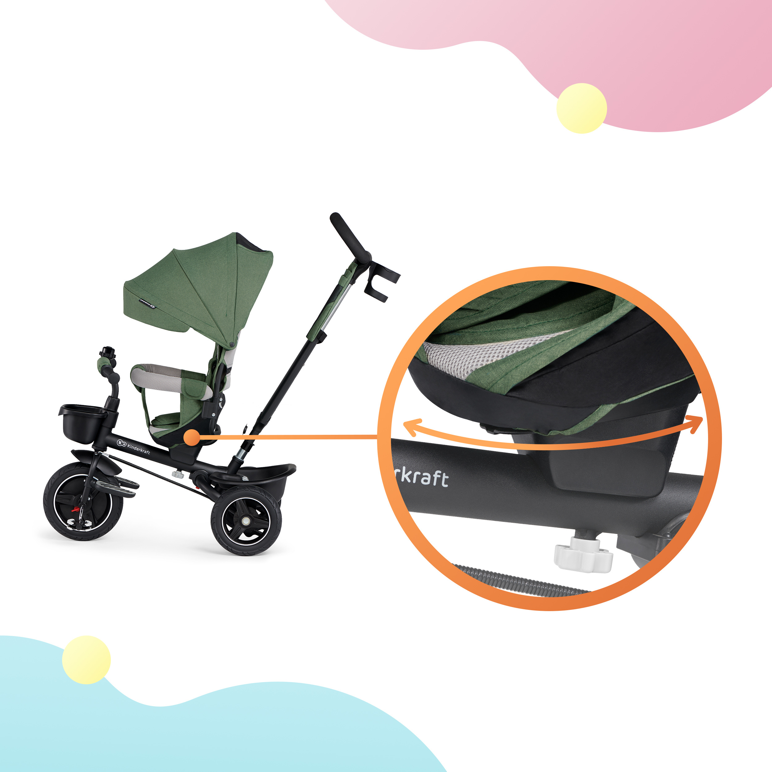 Dreirad KINDERKRAFT SPINSTEP